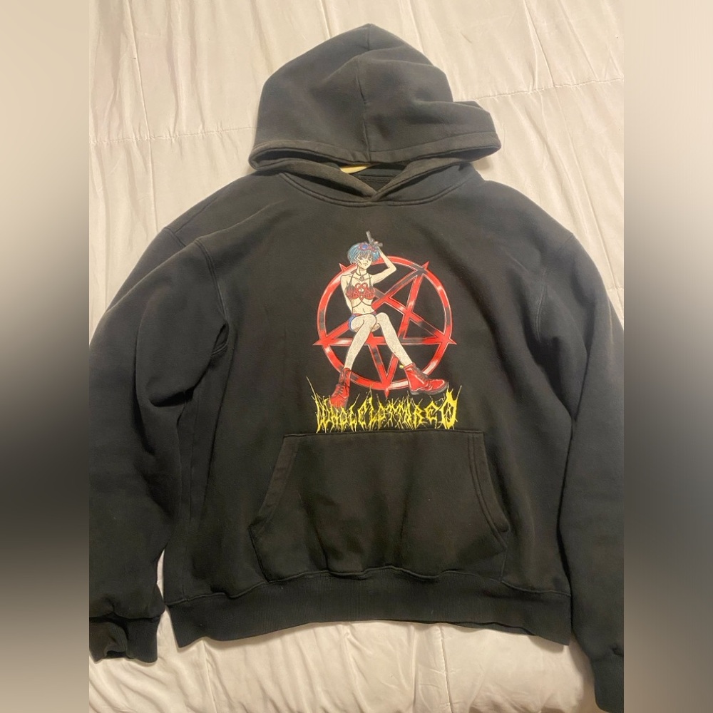 Carti hoodie black